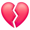 broken-heart Emoji samsung