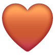 Corazón marrón Emoji Samsung