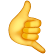 call-me-hand Emoji samsung