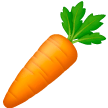 Carrot Emoji on Samsung Phones