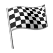 Bandeira xadrez Emoji Samsung