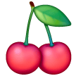 cherries Emoji samsung