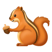 🐿️ Esquilo Emoji nos Samsung