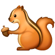 chipmunk Emoji samsung