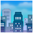 cityscape Emoji samsung