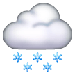 cloud-with-snow Emoji samsung
