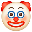 clown-face Emoji samsung