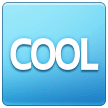 Simbolo con parola inglese “Cool” Emoji Samsung