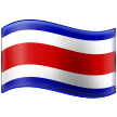 Bandera de Costa Rica Emoji Samsung