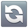 counterclockwise-arrows-button Emoji samsung