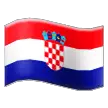 🇭🇷 Флаг Хорватии Эмодзи на телефонах Samsung