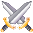 crossed-swords Emoji samsung