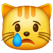 crying-cat Emoji samsung