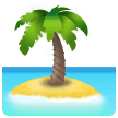 Isola deserta Emoji Samsung
