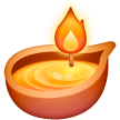 diya-lamp Emoji samsung