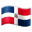 Флаг Доминиканской Республики Эмодзи на телефонах Samsung