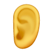 ear Emoji samsung
