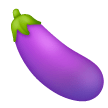 Eggplant Emoji on Samsung Phones