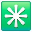 eight-spoked-asterisk Emoji samsung