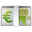 Banconote in euro Emoji Samsung
