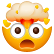 exploding-head Emoji samsung