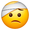 face-with-head-bandage Emoji samsung