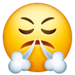 😤 Cara de enfado resoplando Emoji en Samsung