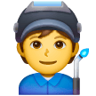 factory-worker Emoji samsung