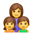 family-woman-girl-boy Emoji samsung