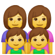 👩‍👩‍👦‍👦 Família composta por duas mães e dois filhos Emoji nos Samsung