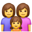 family-woman-woman-girl Emoji samsung