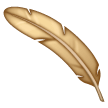 feather Emoji samsung
