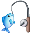 fishing-pole Emoji samsung