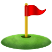 ⛳ Флаг в лунке для гольфа Эмодзи на телефонах Samsung