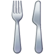 fork-and-knife Emoji samsung