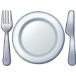 fork-and-knife-with-plate Emoji samsung