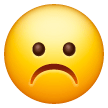 frowning-face Emoji samsung