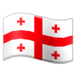 Flagge von Georgien Emoji Samsung