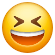 grinning-squinting-face Emoji samsung