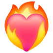 heart-on-fire Emoji samsung