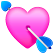 heart-with-arrow Emoji samsung