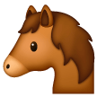 horse-face Emoji samsung