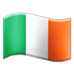 Флаг Ирландии Эмодзи на телефонах Samsung