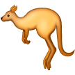 kangaroo Emoji samsung