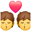 kiss Emoji samsung