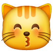 kissing-cat Emoji samsung