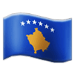 Bandeira do Kosovo Emoji Samsung