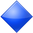 🔷 Large Blue Diamond Emoji on Samsung Phones