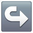left-arrow-curving-right Emoji samsung
