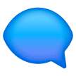 left-speech-bubble Emoji samsung